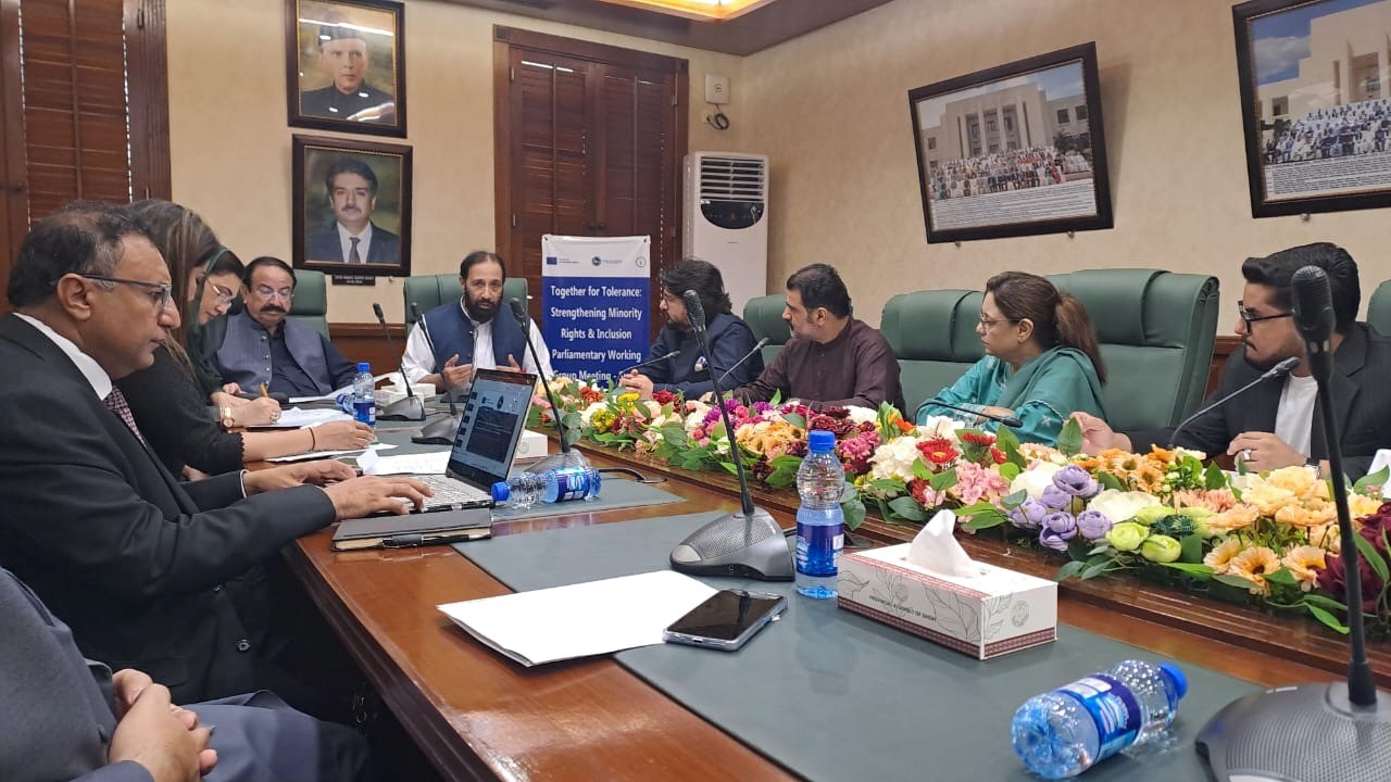 Meeting of the Provincial Working Group on Minority Rights and Inclusion at the Sindh Assembly